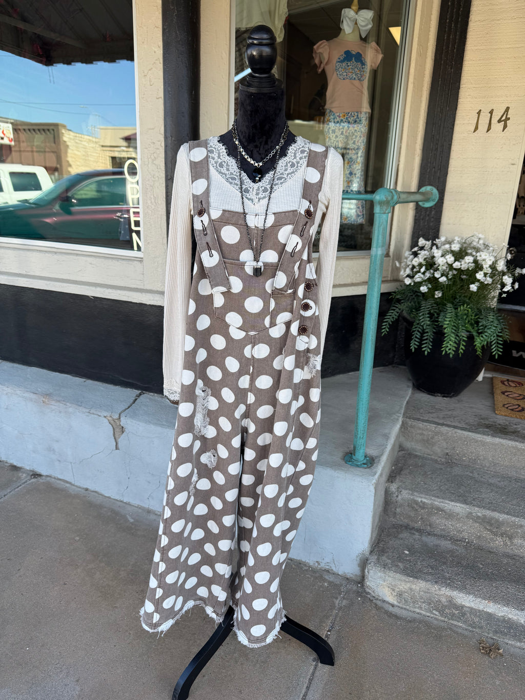 Dotty About You Overalls