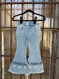 Coquette Bow Trim Jeans