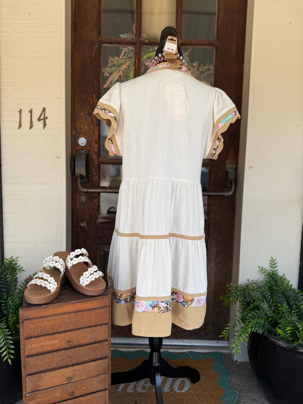Oat Blossom Dress