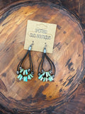 Green Riverstone Teardrop Earring
