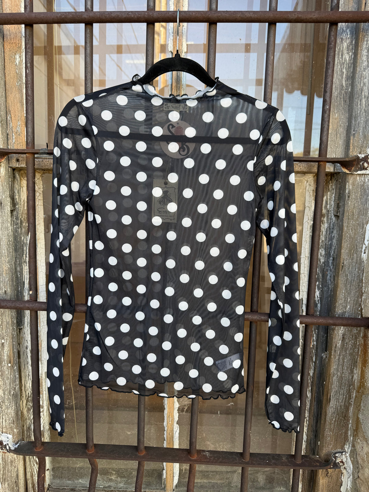 Spot On Mesh Top