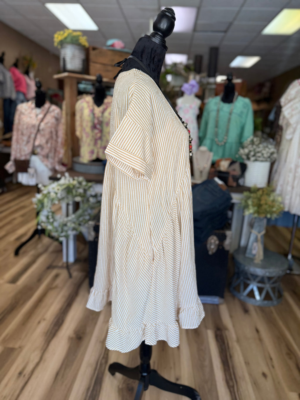 Golden Market Babydoll Dress