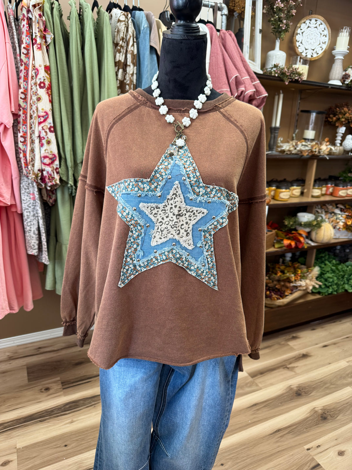 Sweet & Wild Star Pullover
