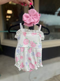 Little Rose Garden Romper