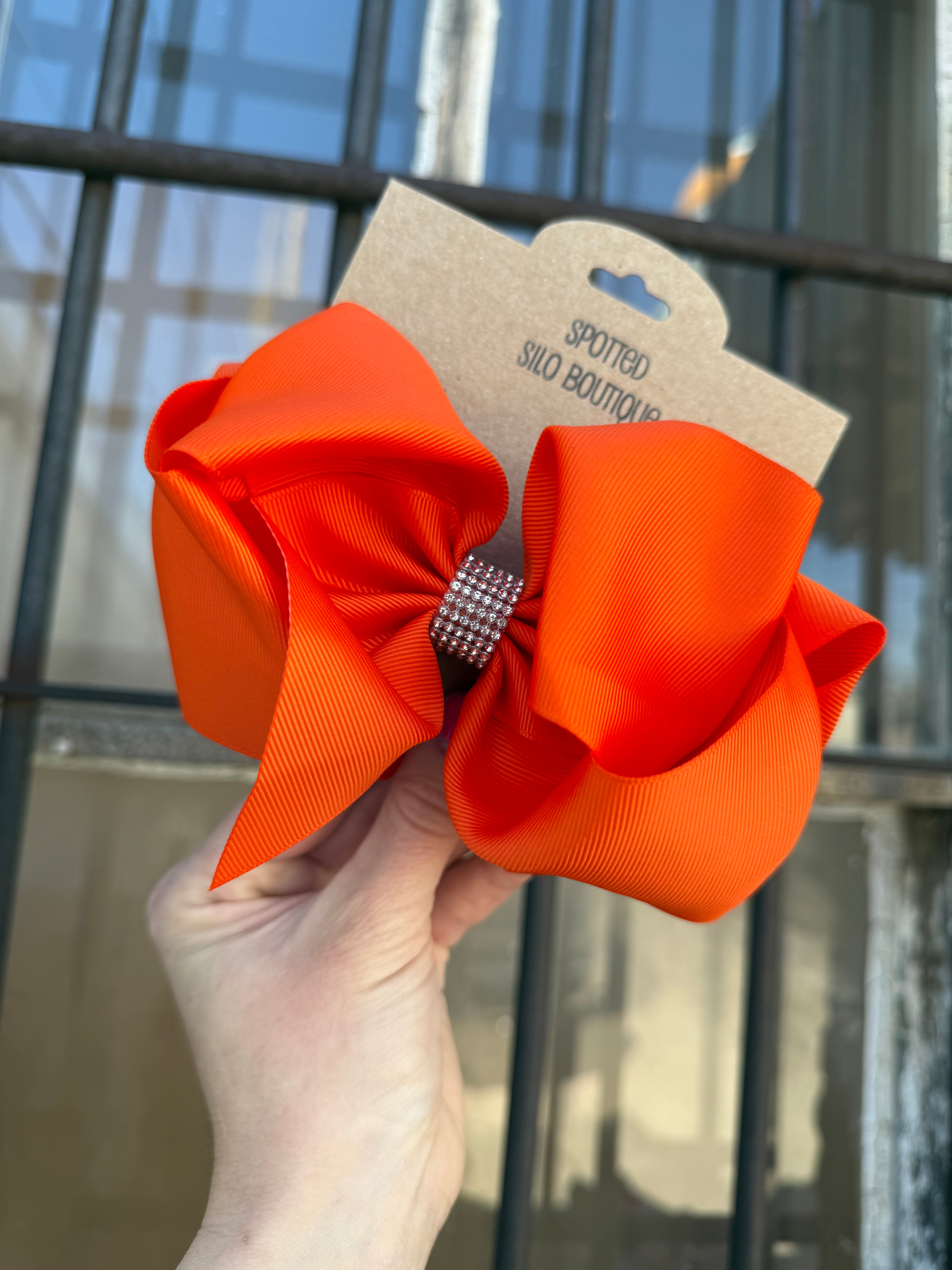 Tangerine Dream Little Luxe Bow