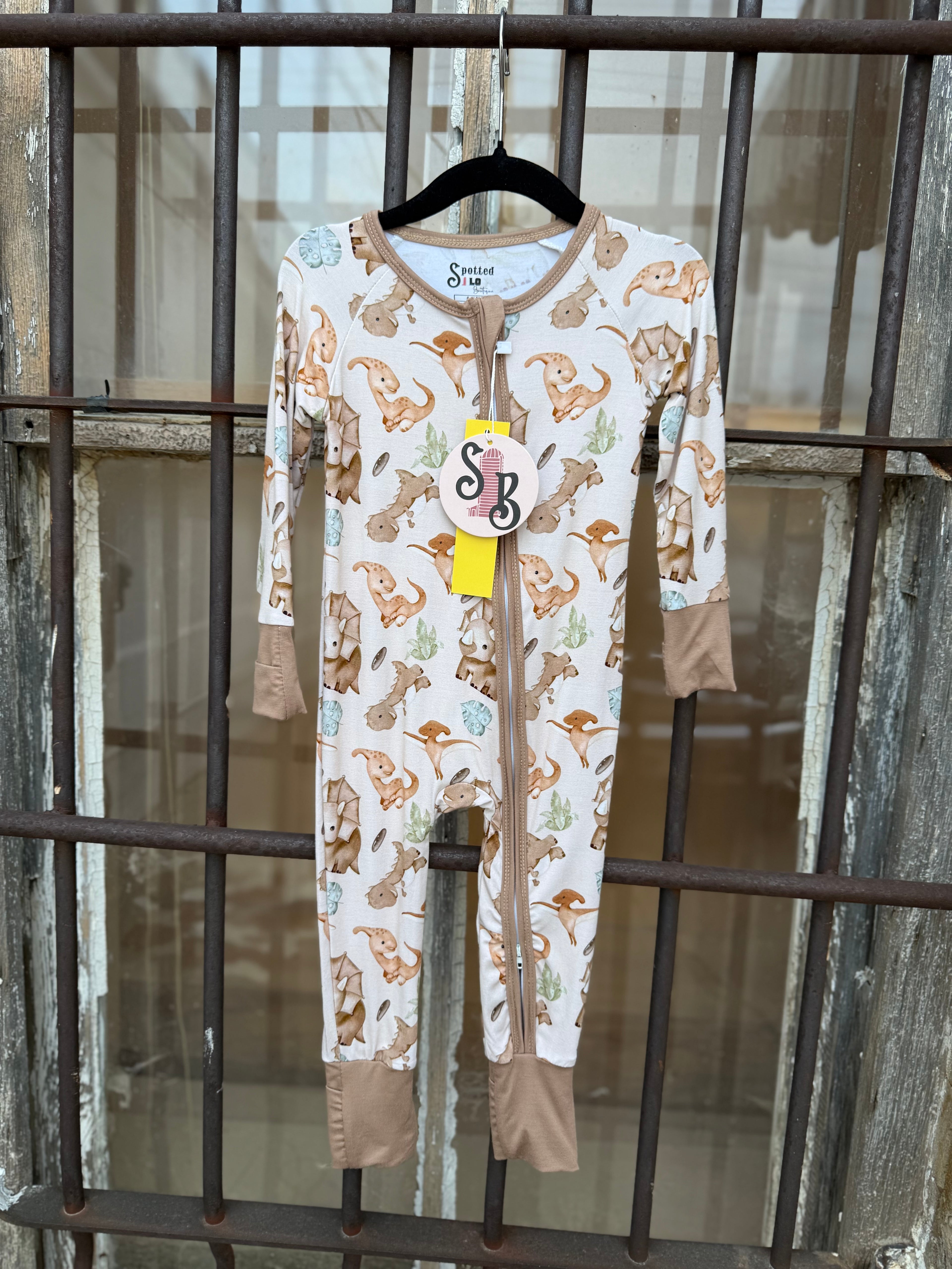 Dino Dreams Bamboo Zippy