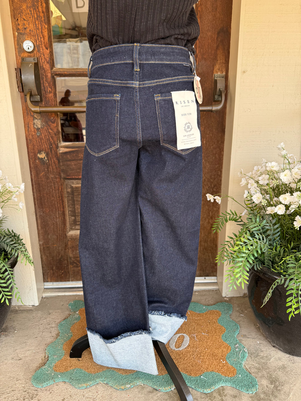 Risen Cuffed & Confident Jean