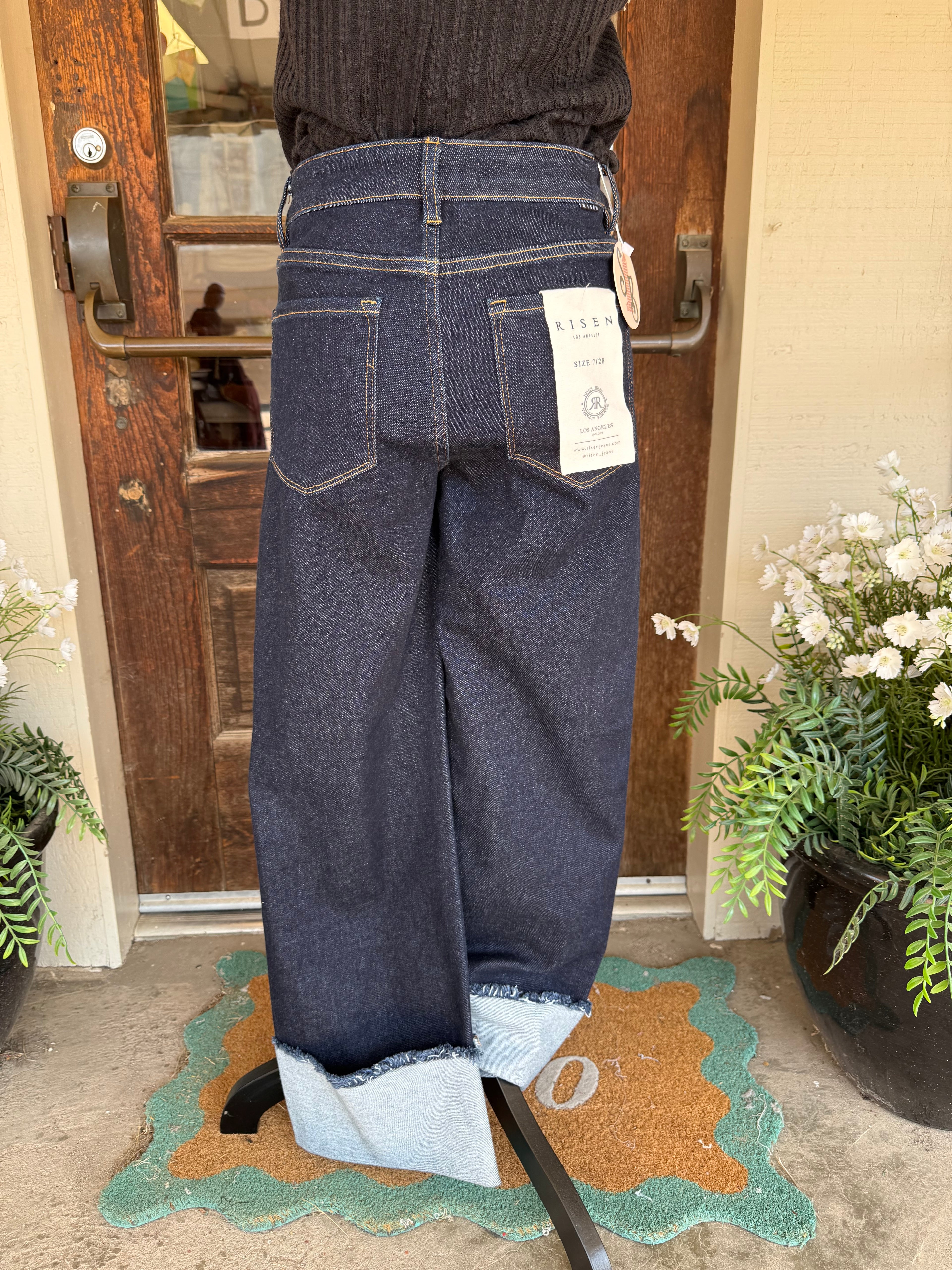 Risen Cuffed & Confident Jean