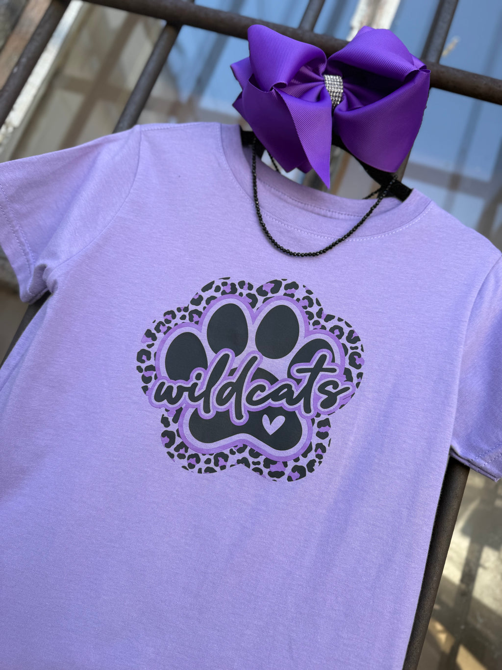 Little Purple Paw Tee