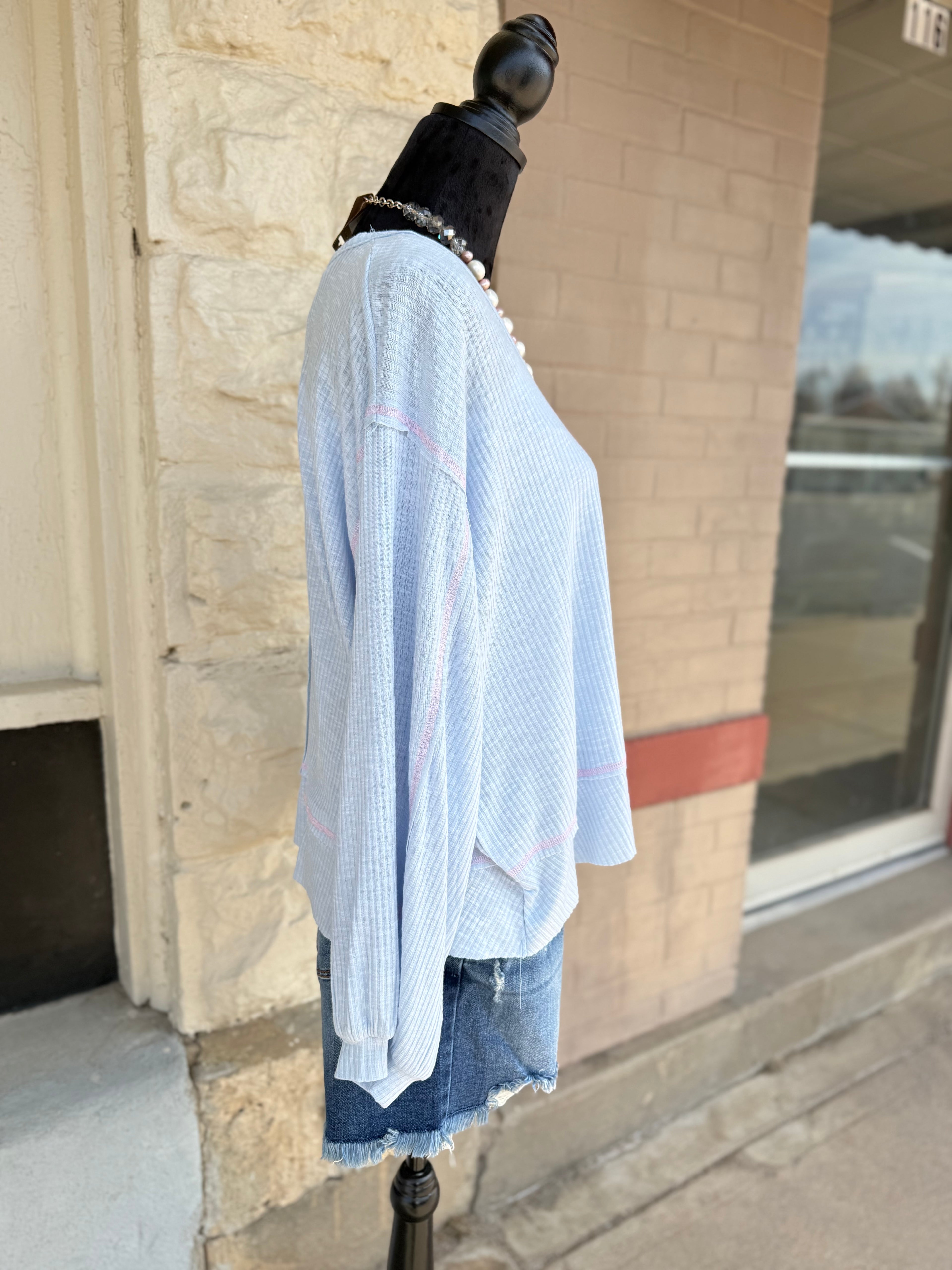 Blue Sky Everyday Top