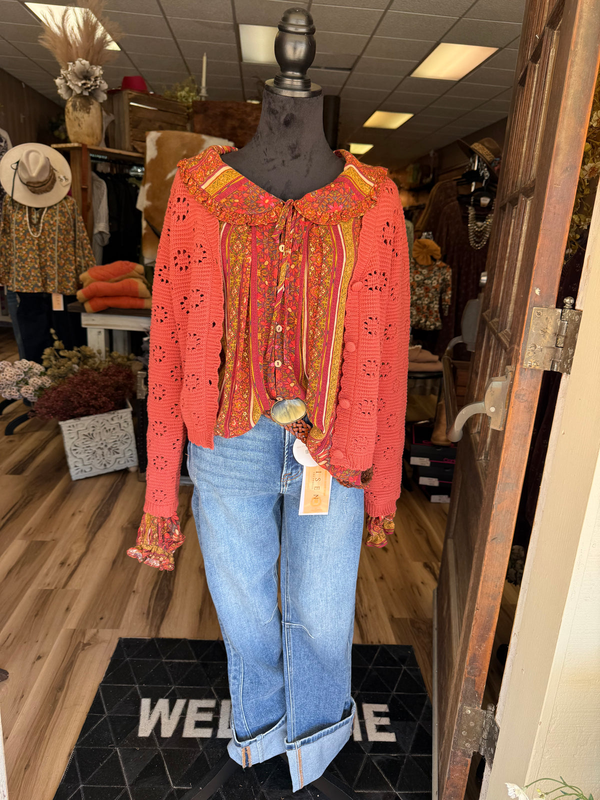 Cinnamon Petals Cardigan