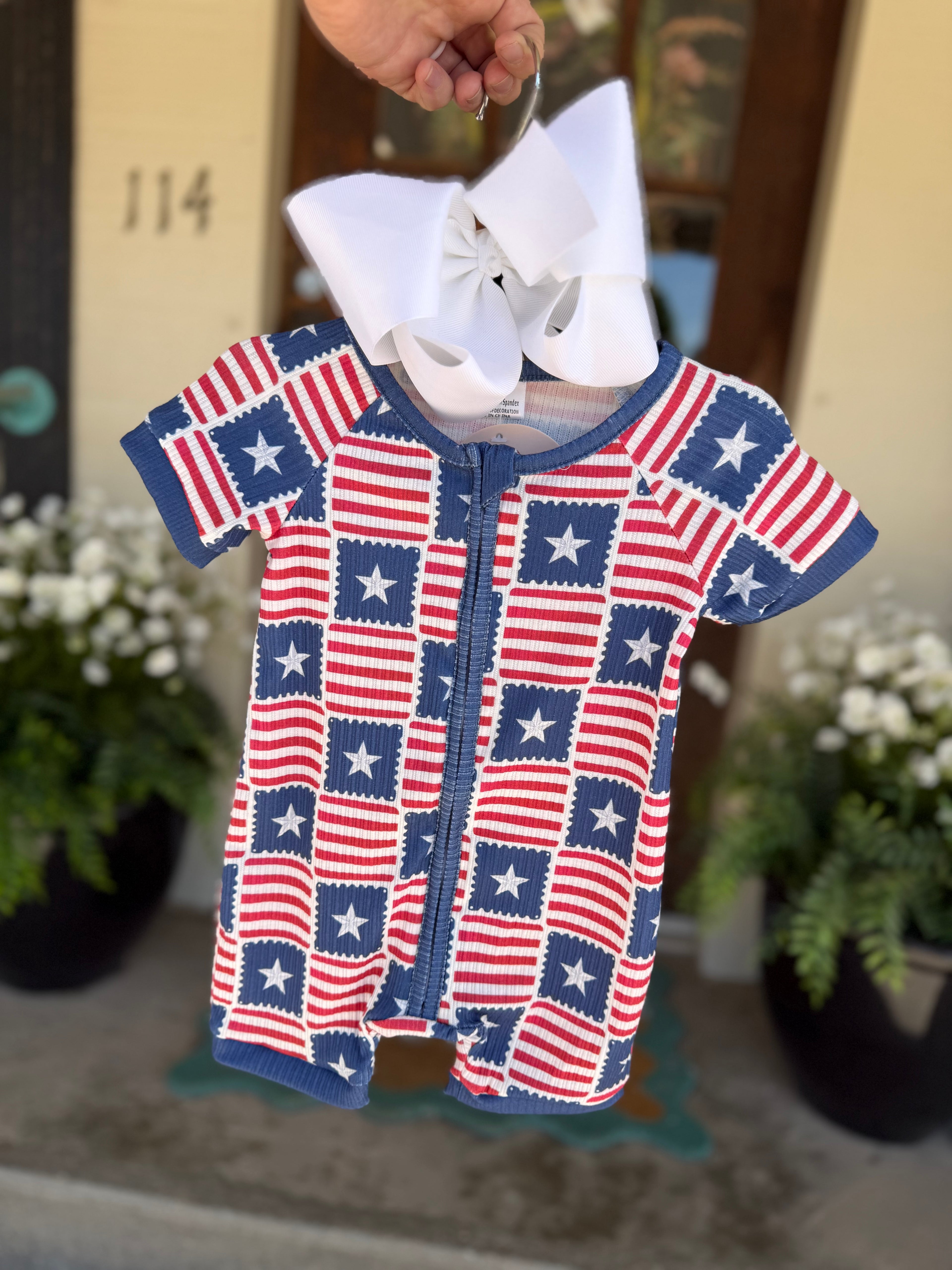 Star Spangled Romper