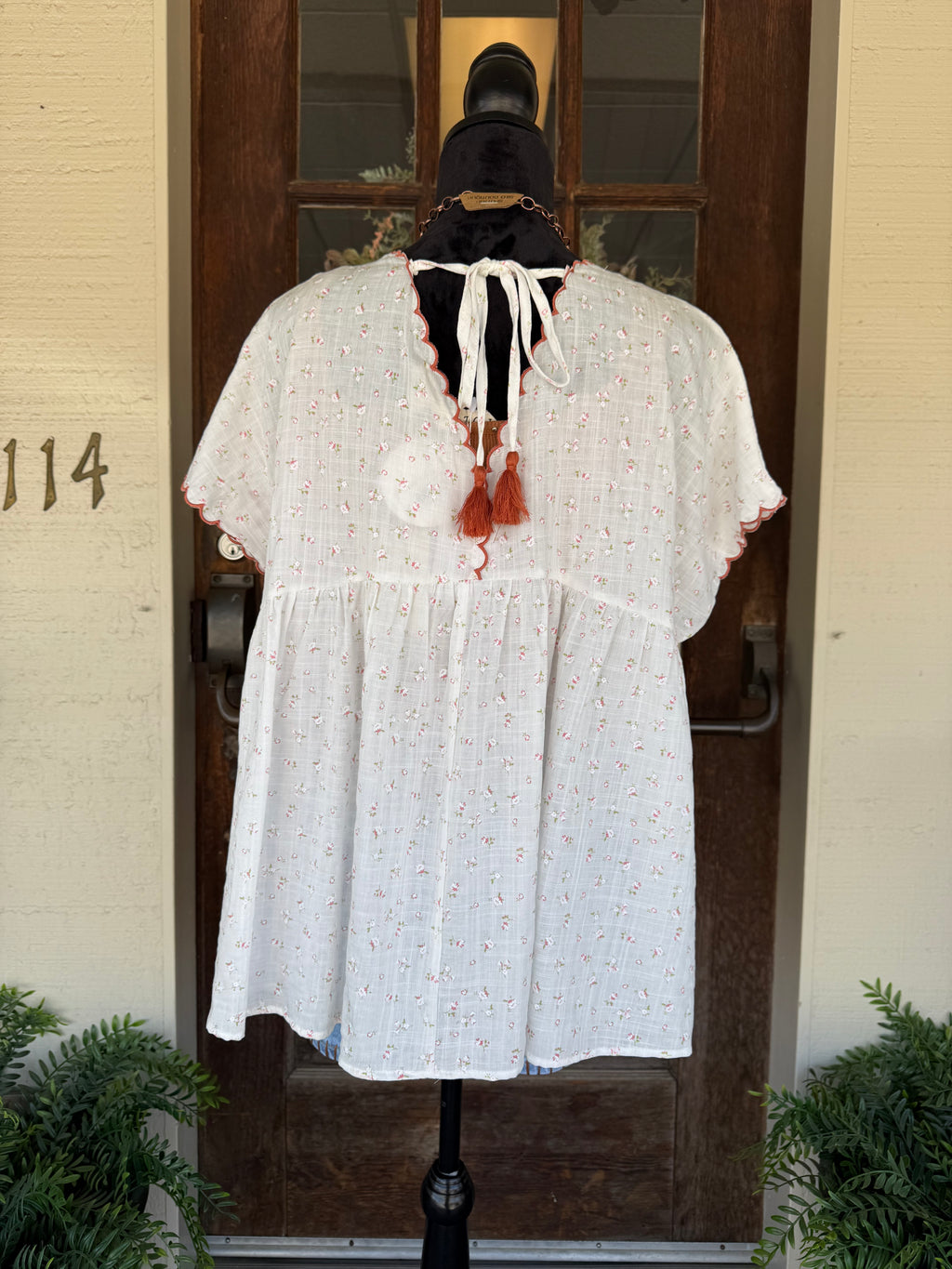 Apricot Blossom Top