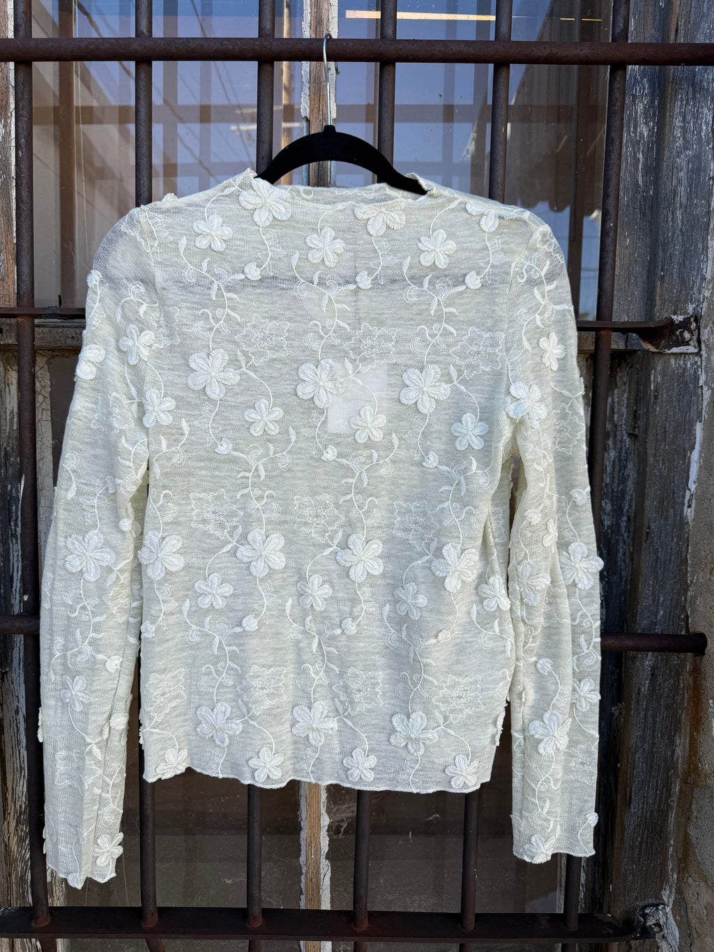Full Bloom Mesh Top