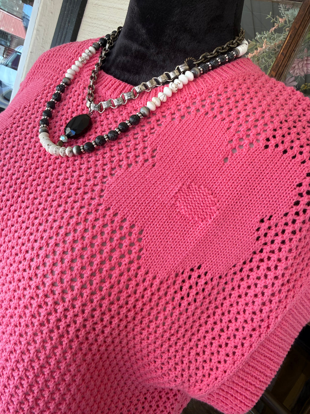 Petal Pop Sweater Top