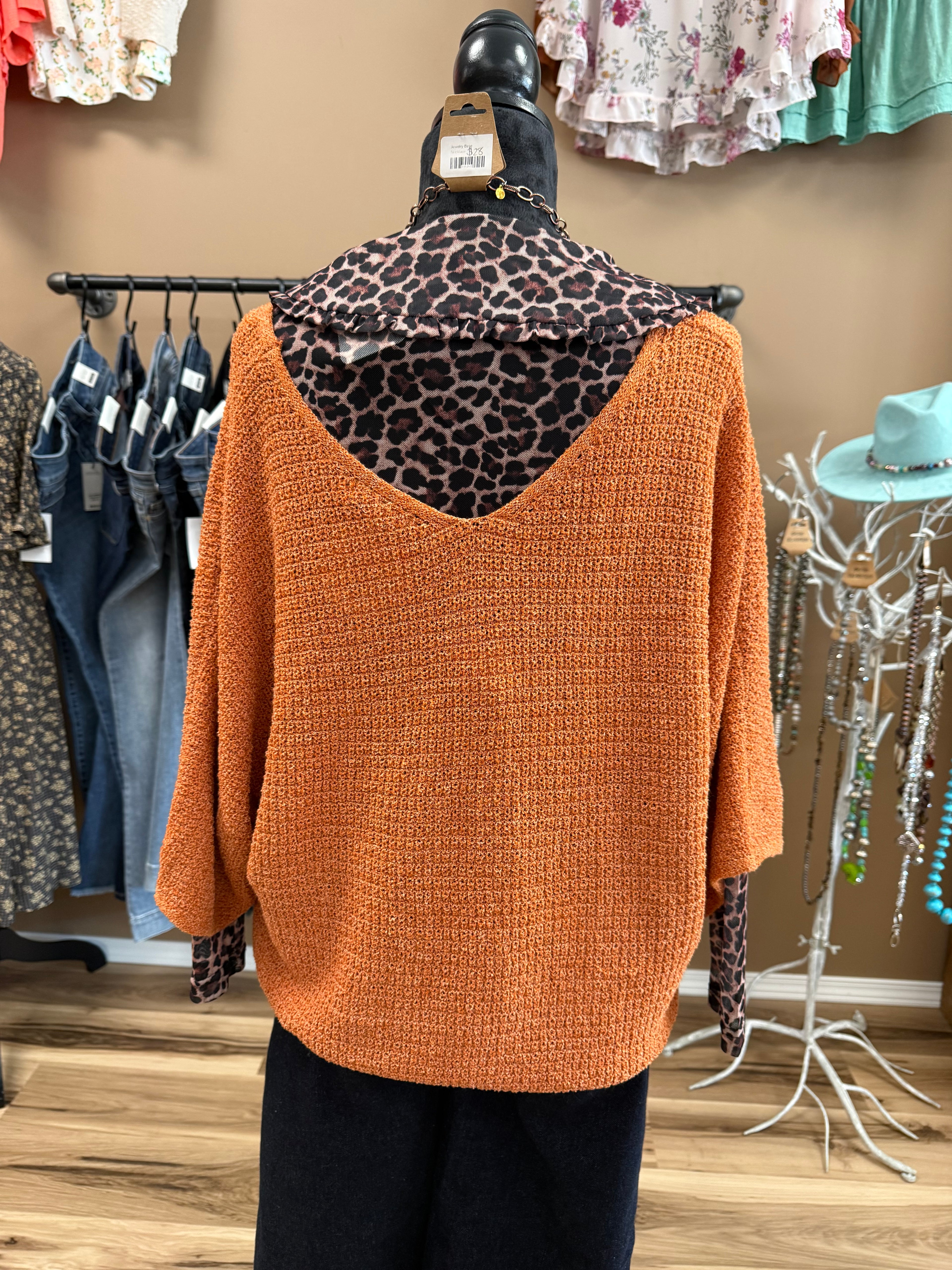The Terracotta Go With Everything Sweater