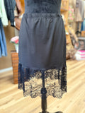 Black Skirt Extender