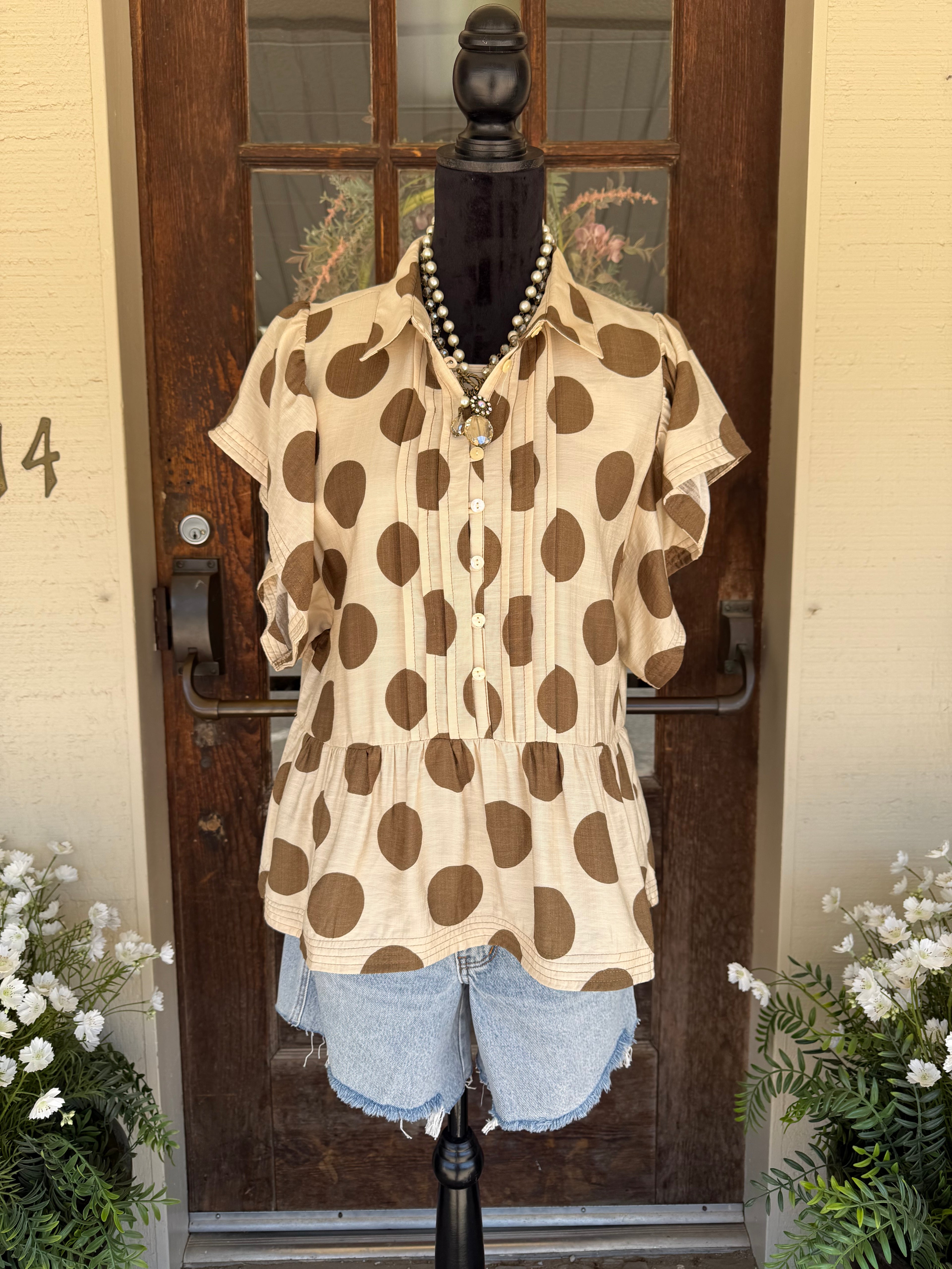 Dot Darling Blouse