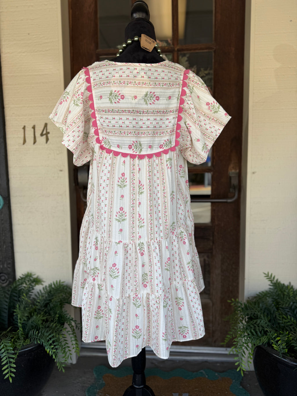 Petal Picnic Mini Dress