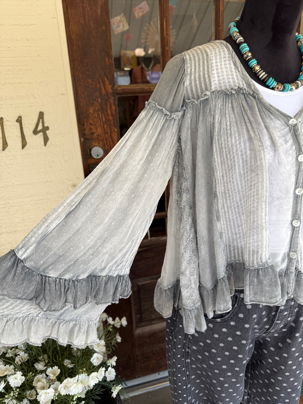 Softly Said Ruffle Top