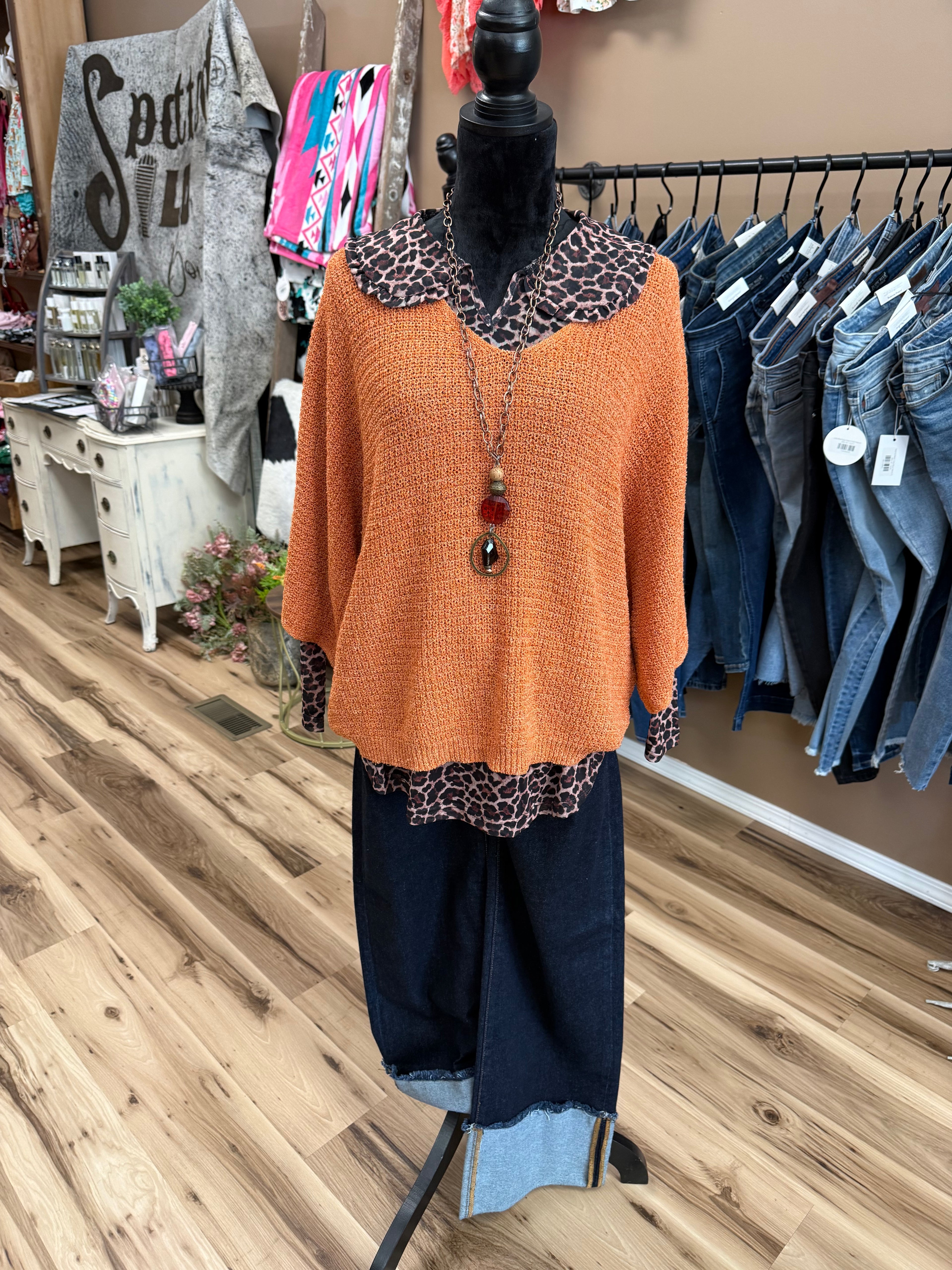 The Terracotta Go With Everything Sweater