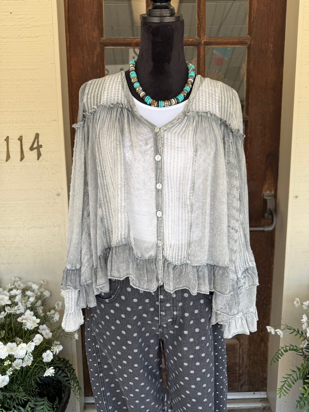 Softly Said Ruffle Top