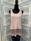 Lace Charm Tank