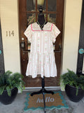 Petal Picnic Mini Dress