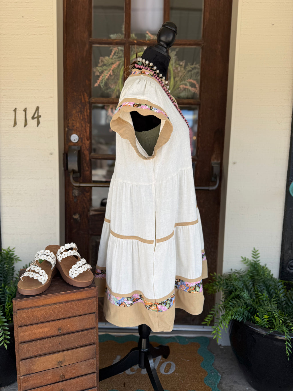 Oat Blossom Dress