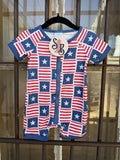 Star Spangled Romper