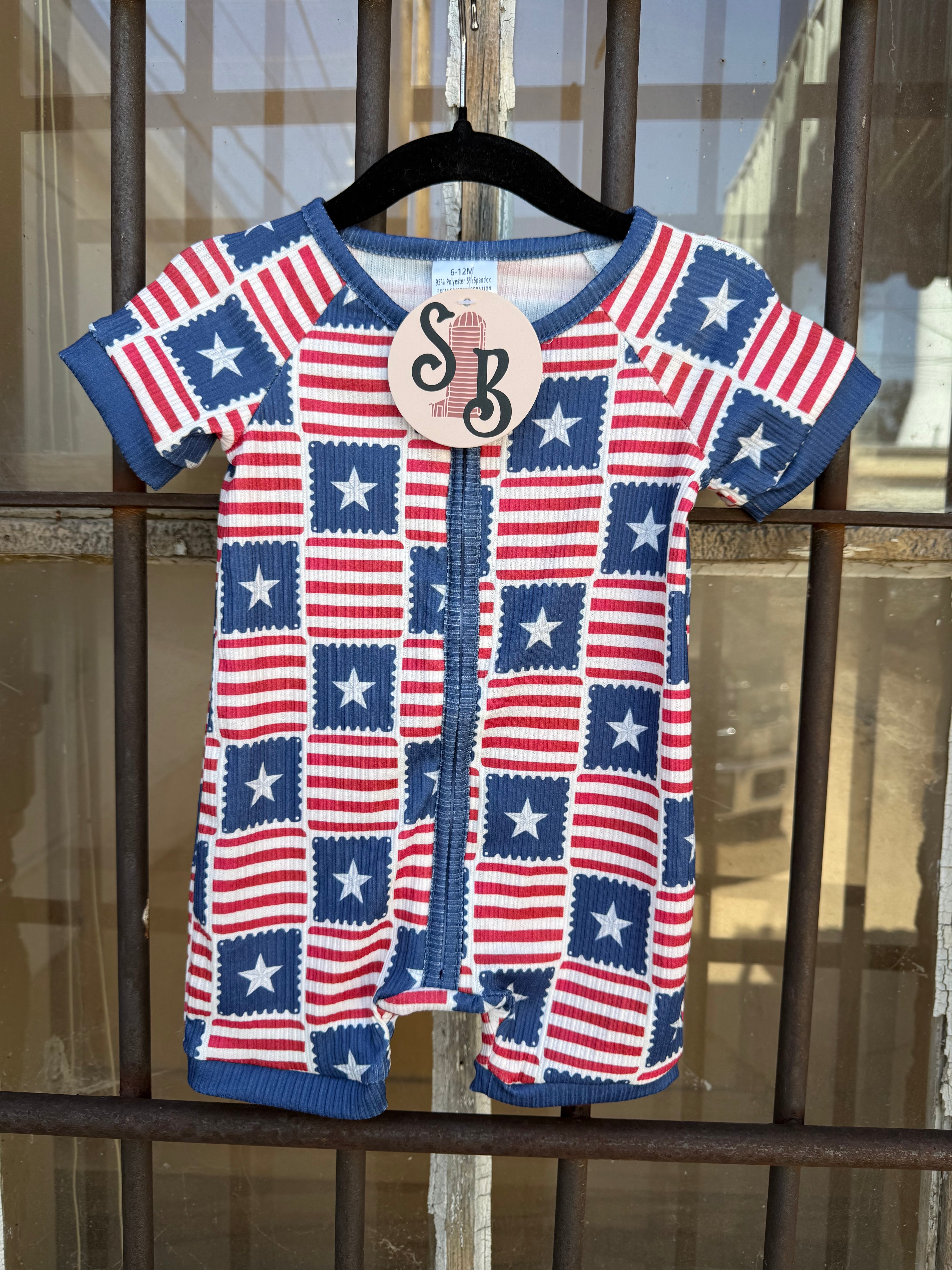 Star Spangled Romper