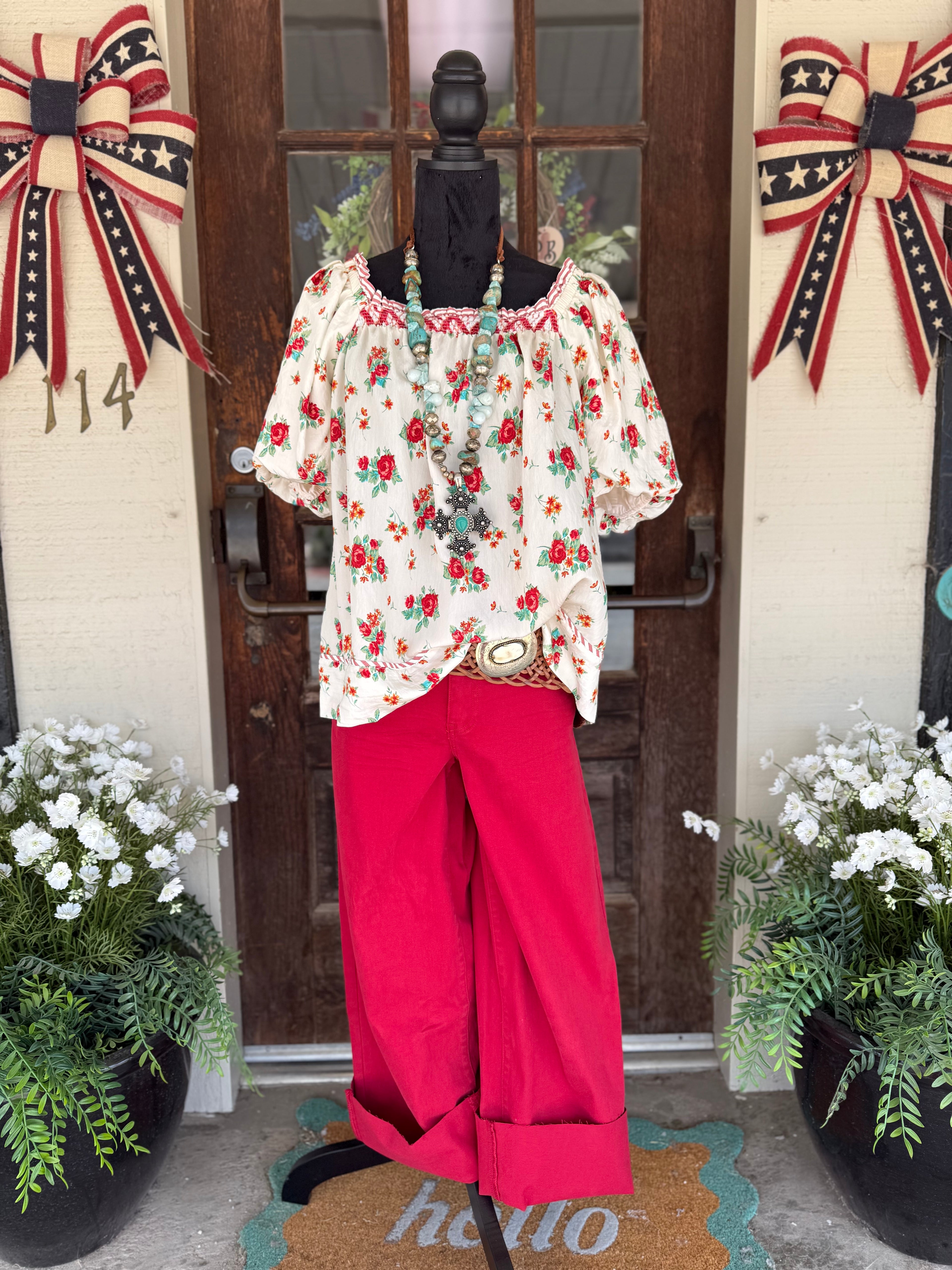 La Vida Floral Top