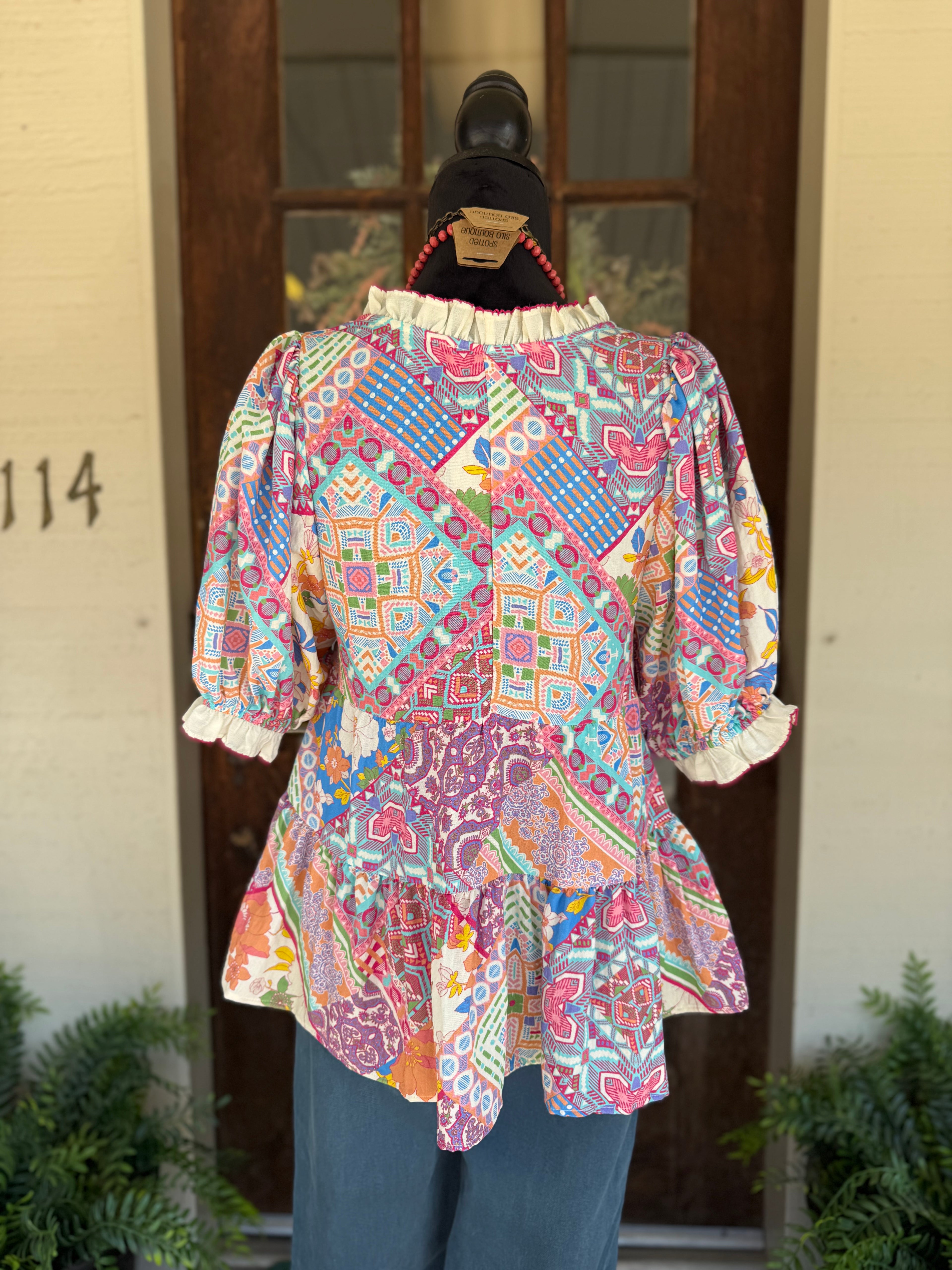Coral Daydream Top