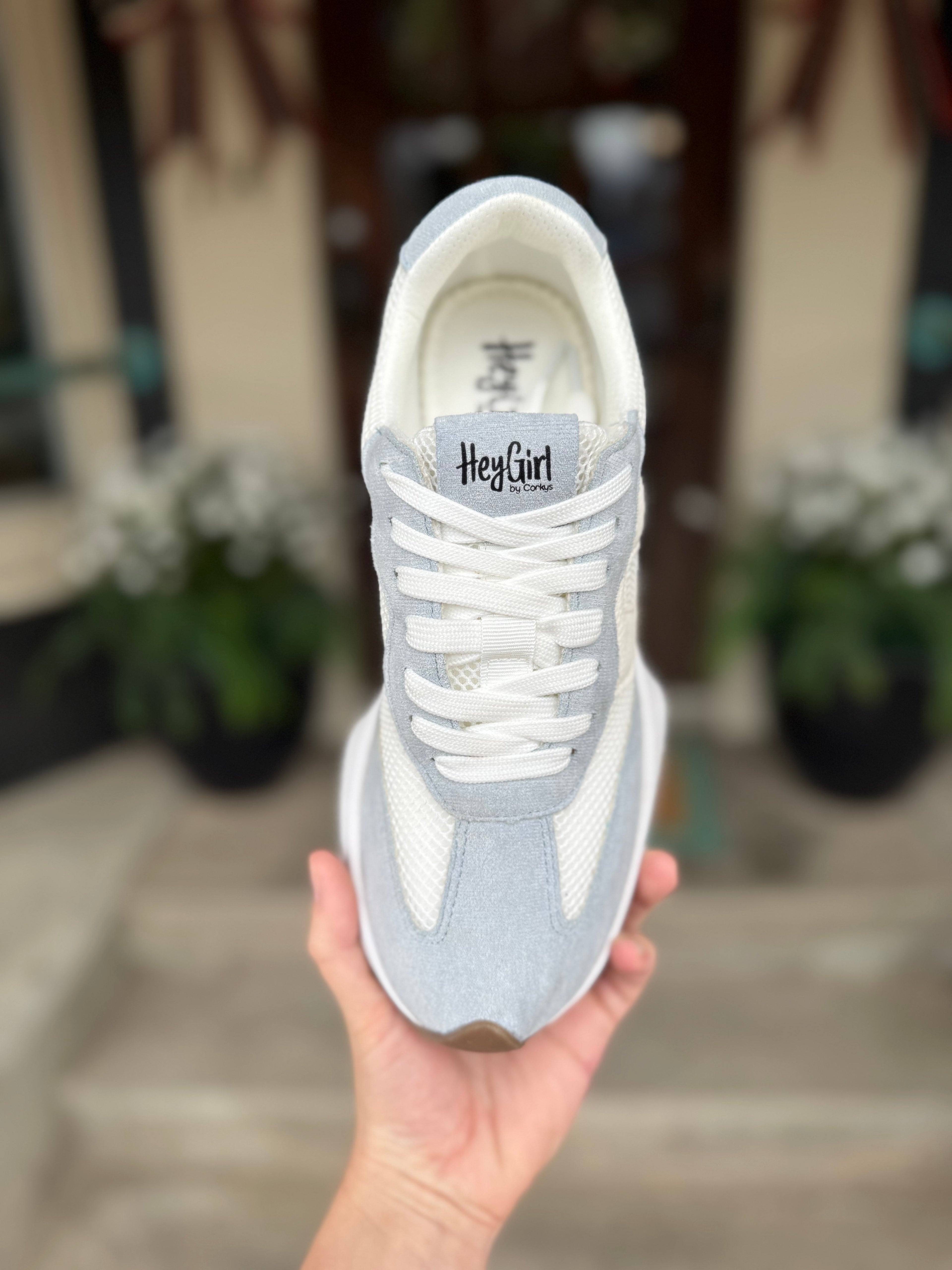 Corky's Light Blue No Problem Sneaker