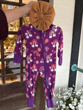 Plum Sunshine Bamboo Zippy