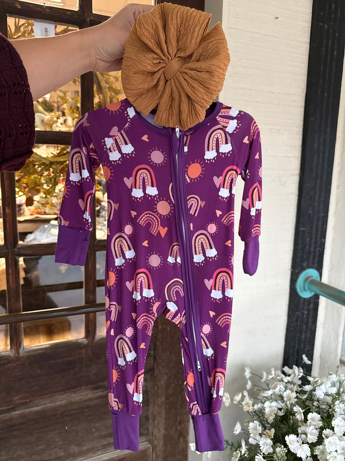 Plum Sunshine Bamboo Zippy