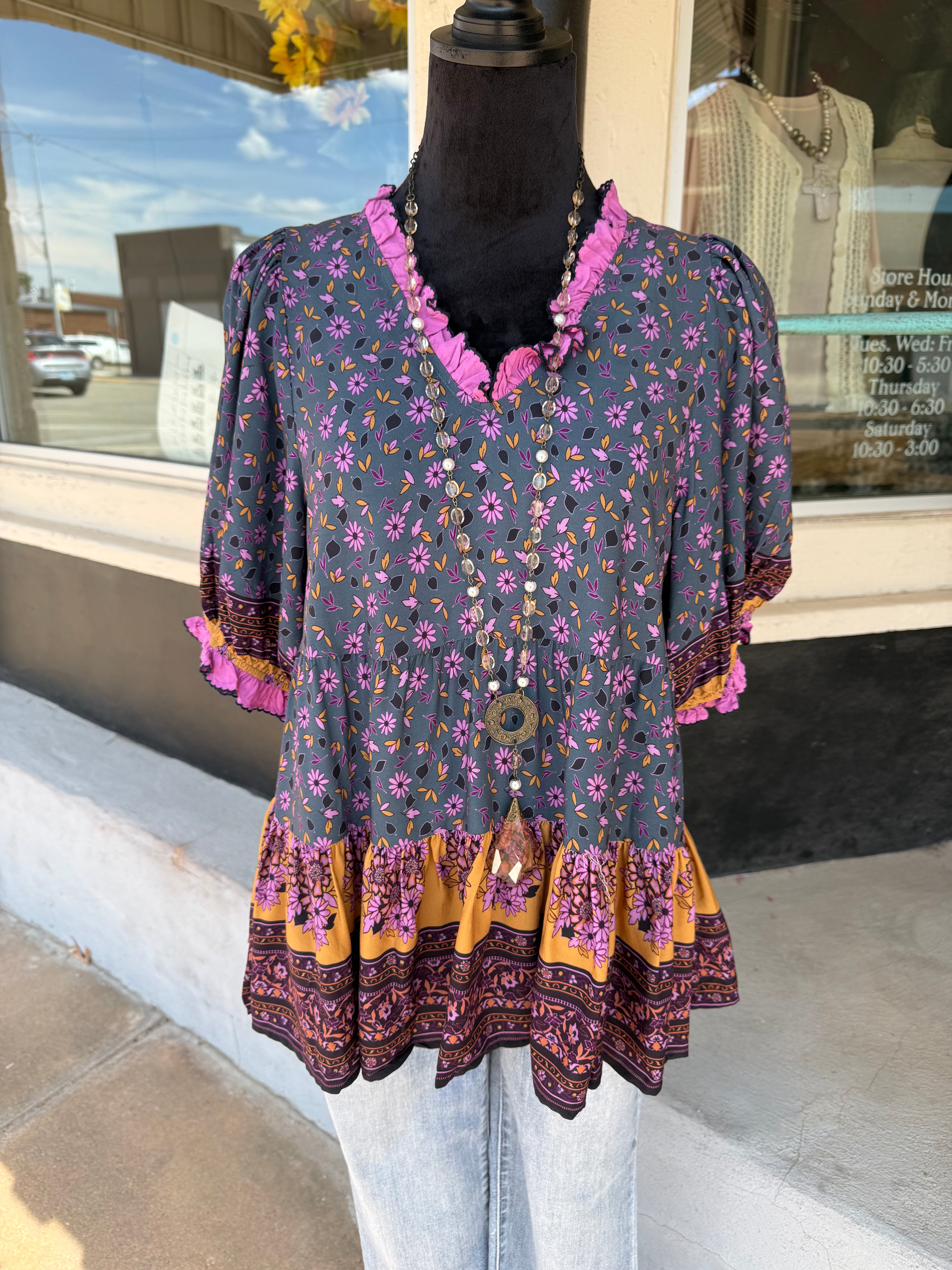 Forever Wildflower Top