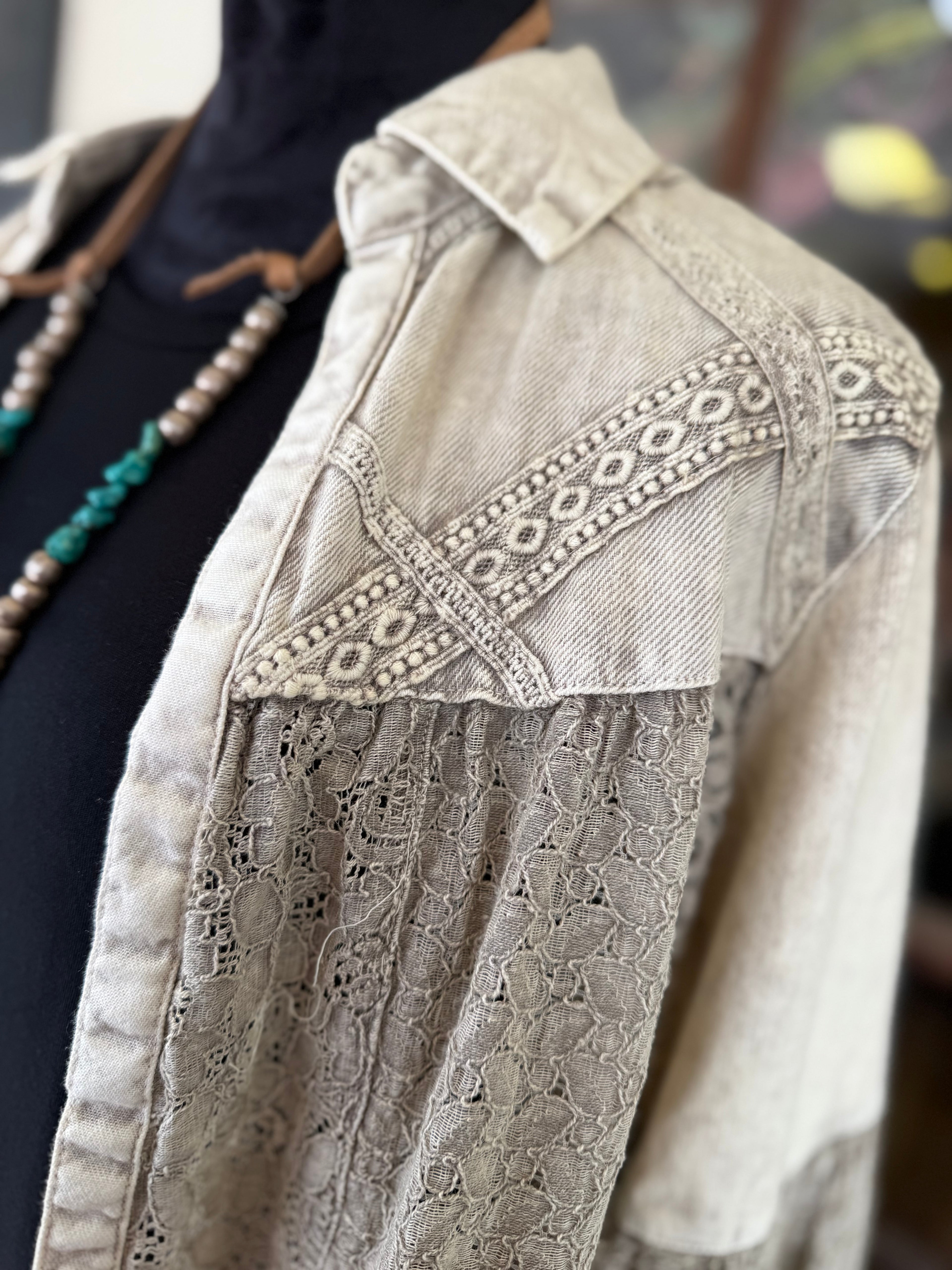 Drift Away Lace Shrug