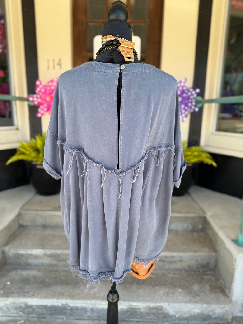 Navy Daze Top