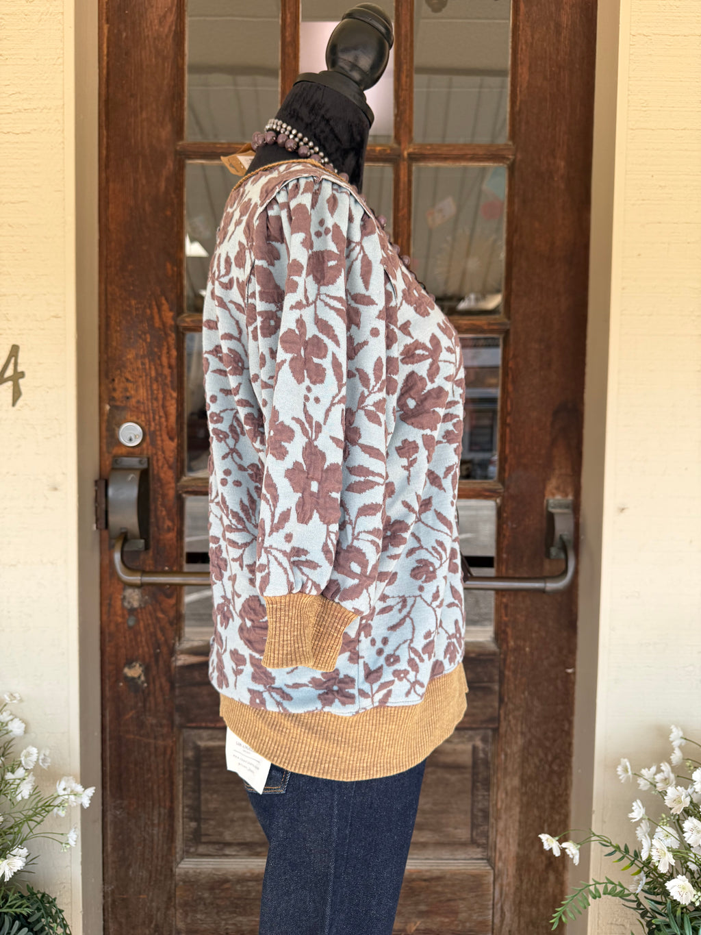 Dusty Meadow Floral Top