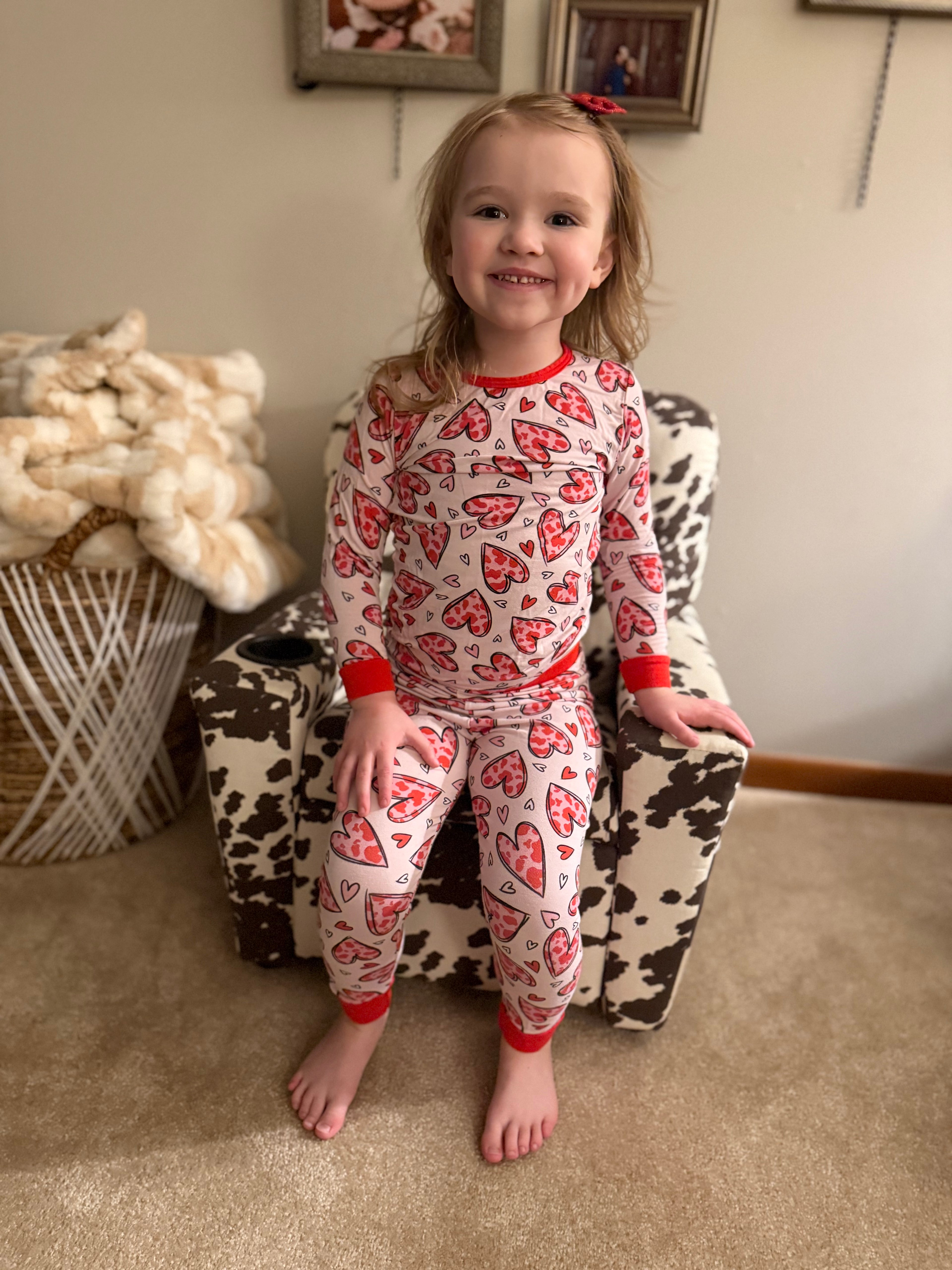 Cozy Cow Love PJ