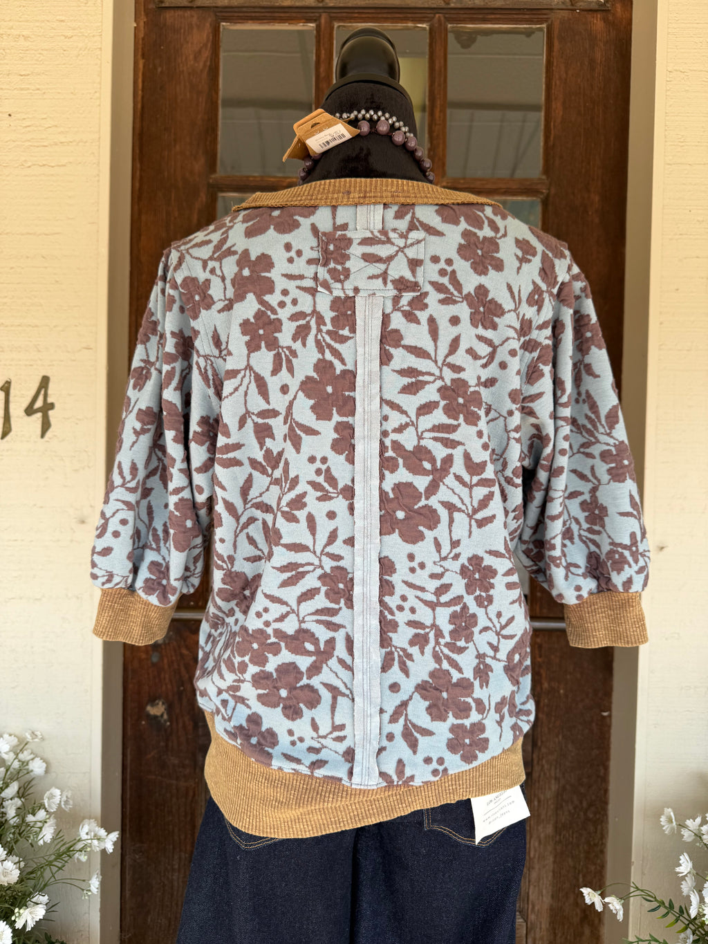 Dusty Meadow Floral Top