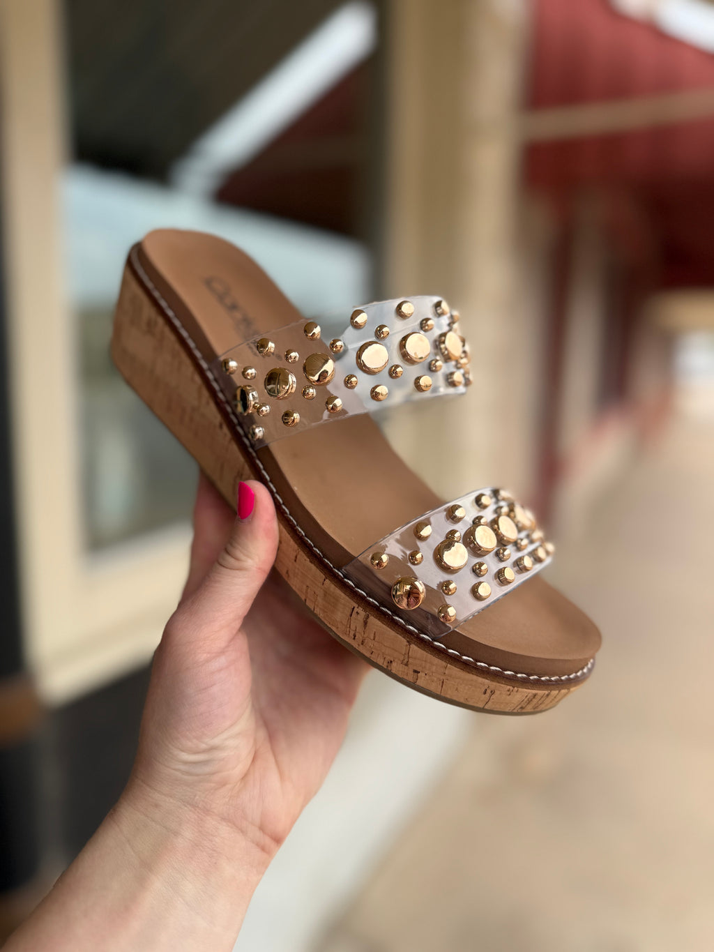 Corky's Yes Please - Clear with Studs