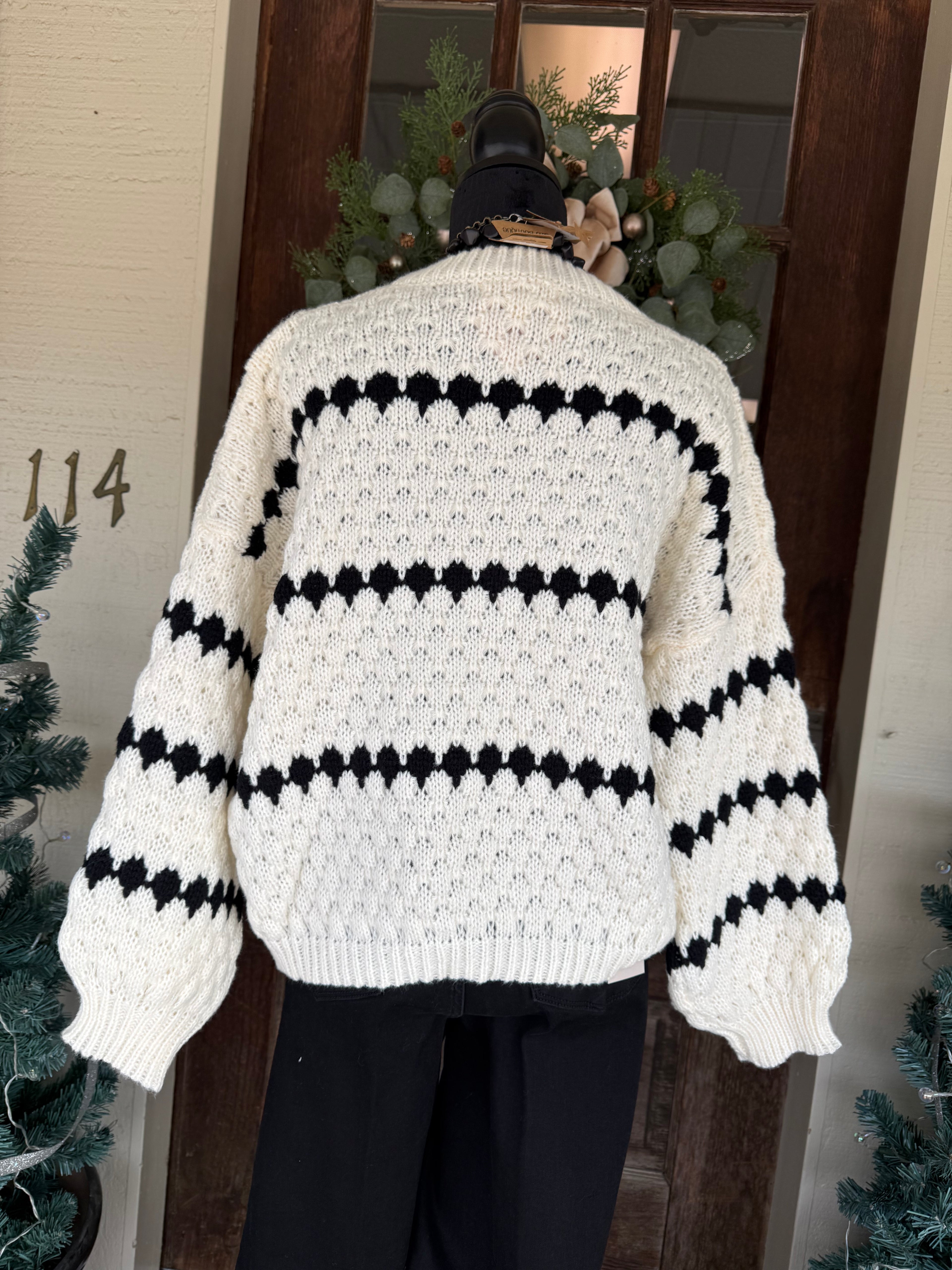 Grainstripe Sweater