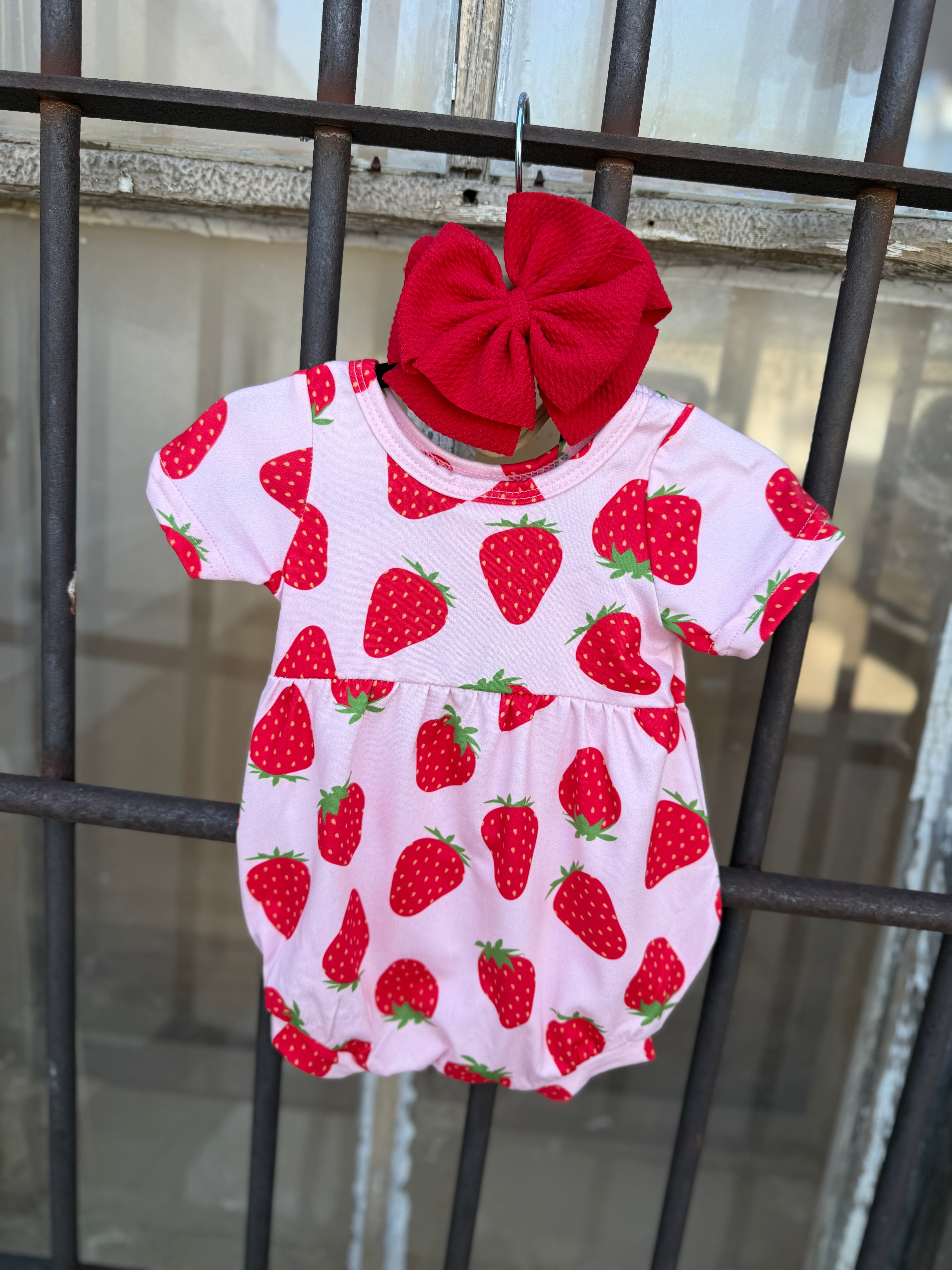 Pink Berry Bliss Romper