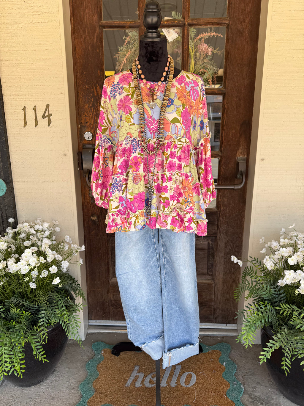 Mint Petal Dreams Top
