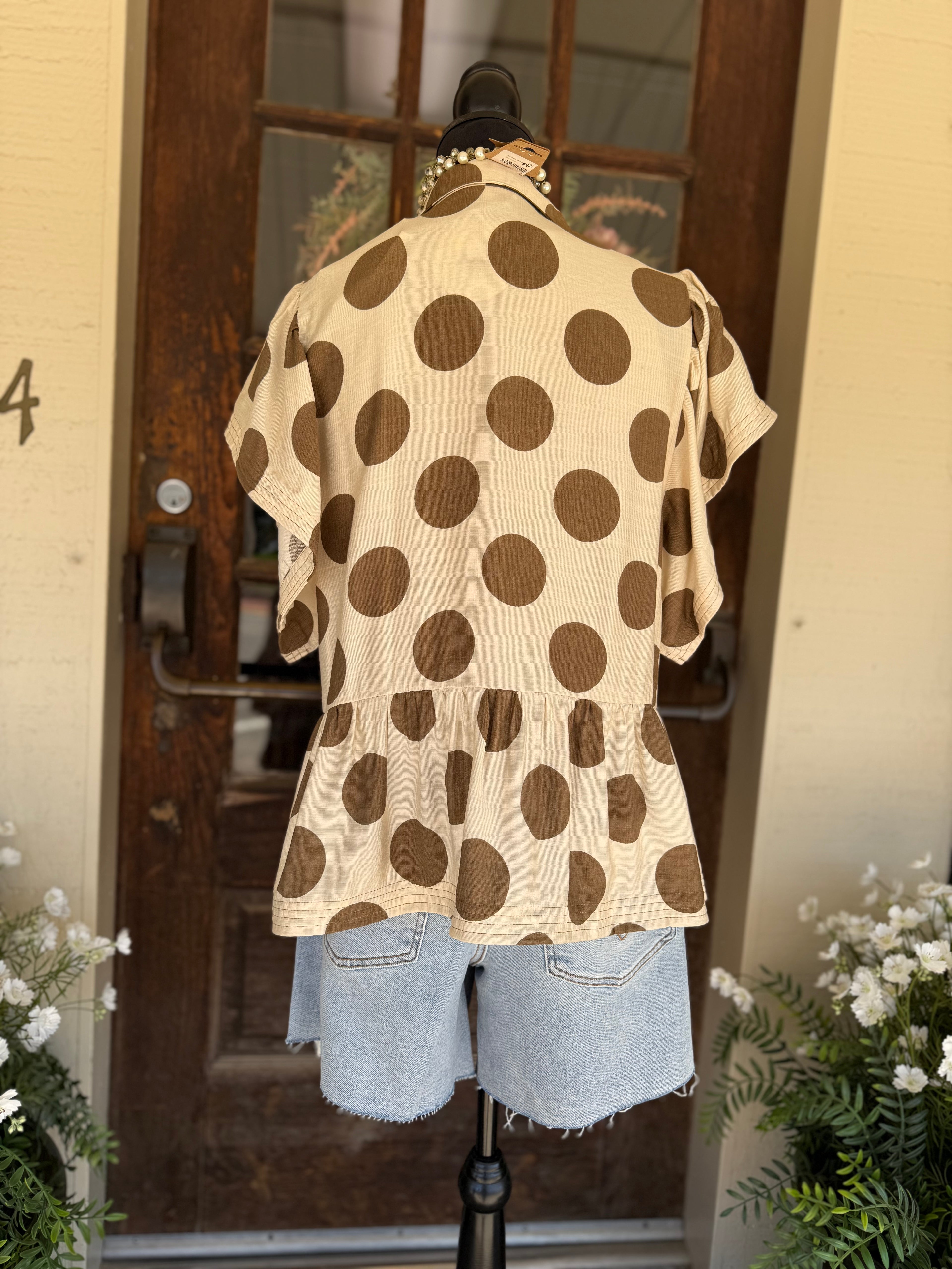 Dot Darling Blouse