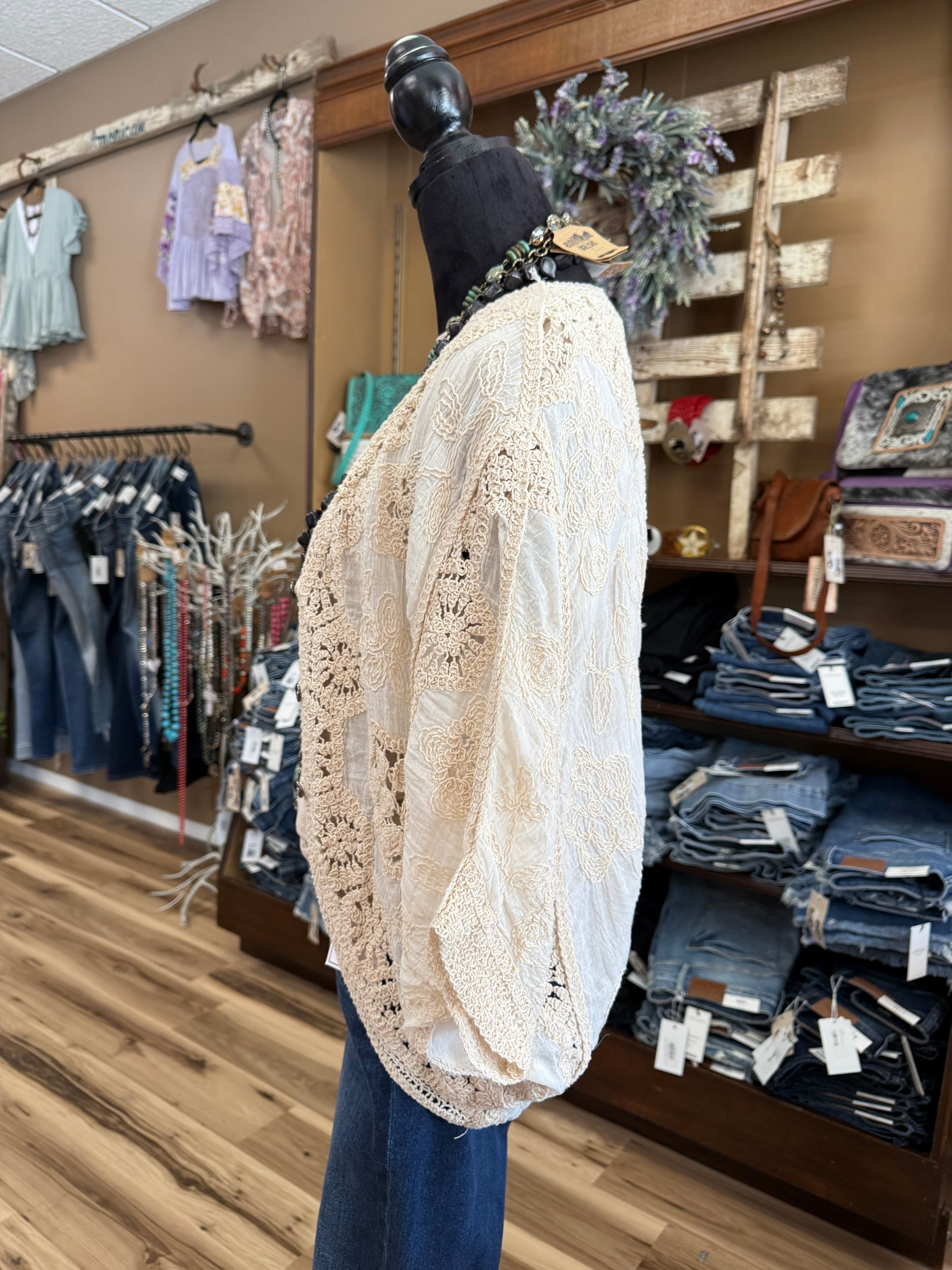 Desert Breeze Crochet Cardi
