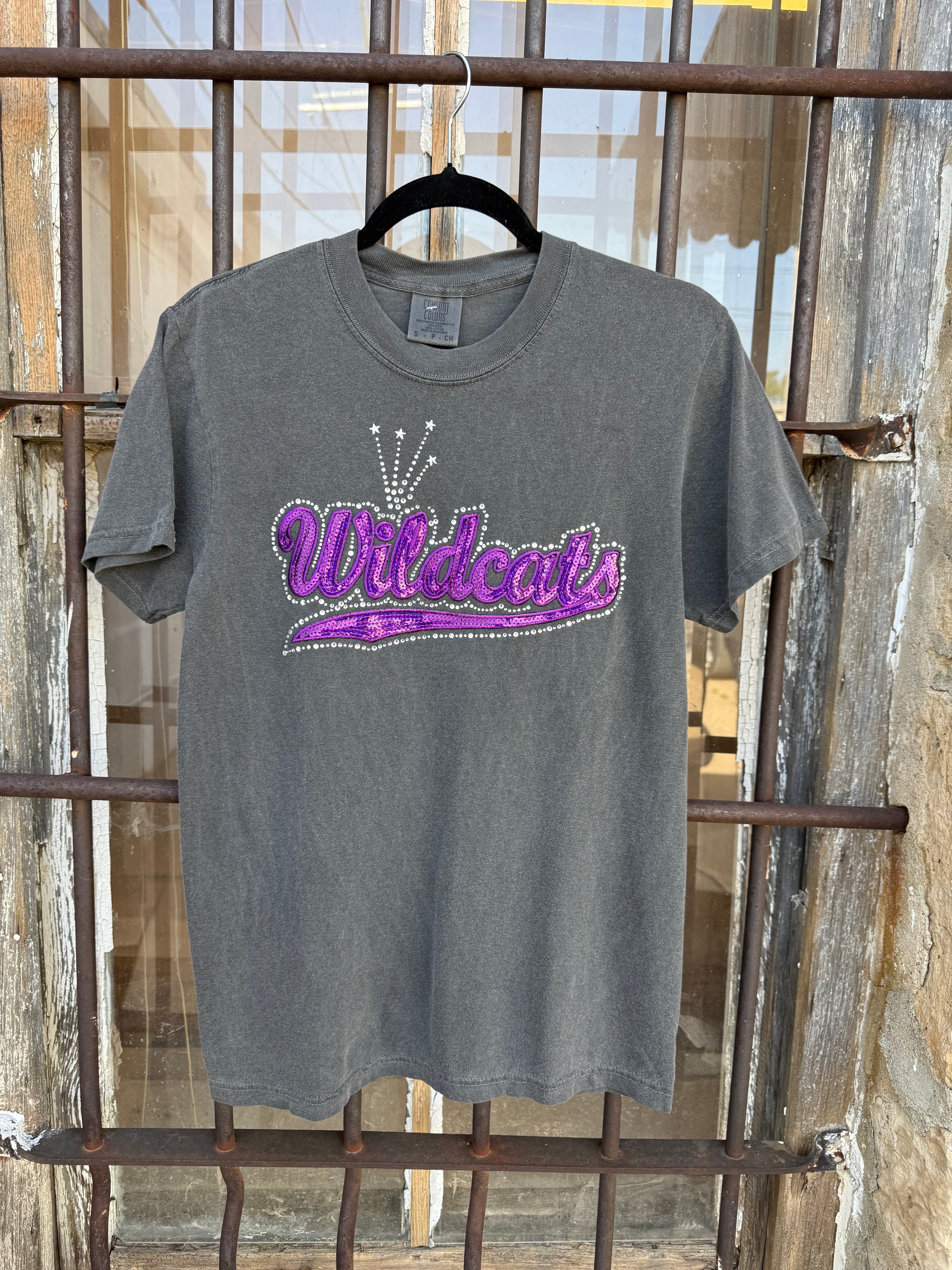 Glitzy Wildcat Tee