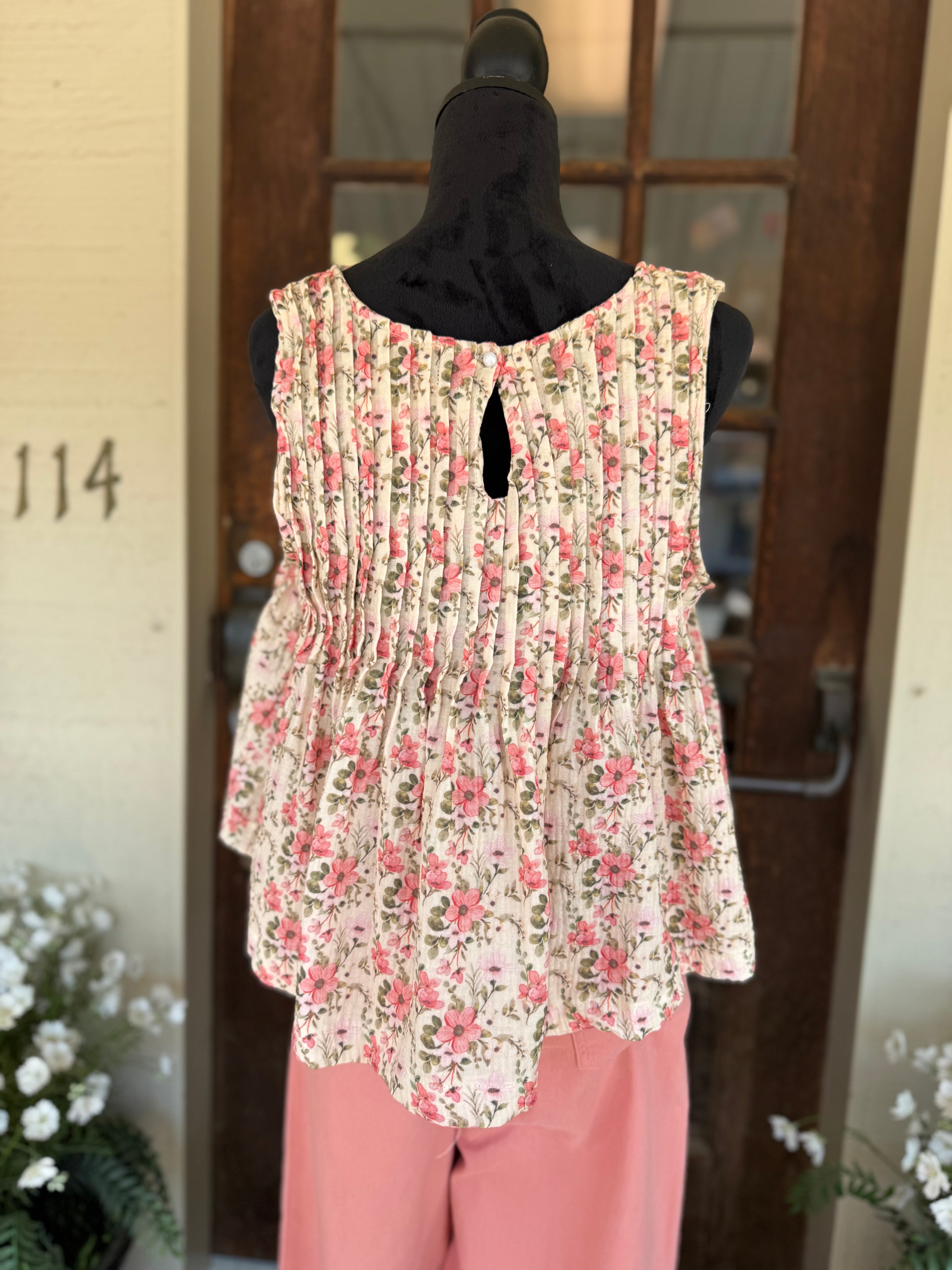 Sweet Meadow Gauze Tank